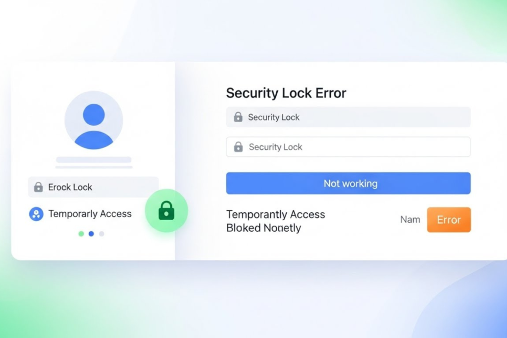 Simpcity security lock
