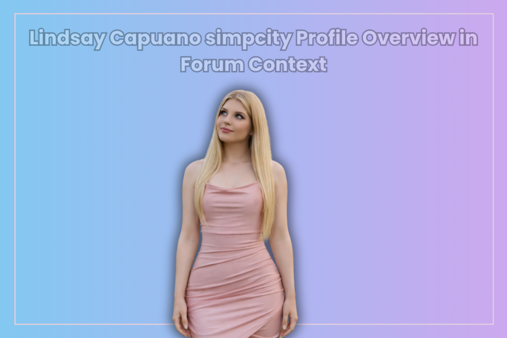 Lindsay Capuano SimpCity